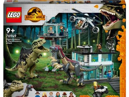 LEGO Jurassic World 76949 Ataque do Giganotossauro e do Therizinossauro For Sale