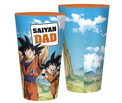 Copo Dragon Ball Z Kakarot: Saiyan Dad 400ml - Abystyle For Sale