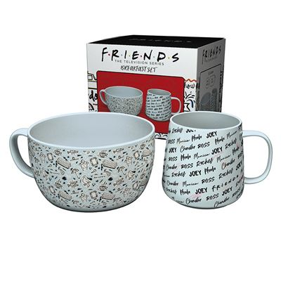 Caneca + Taça Friends - Breakfast Set Sale