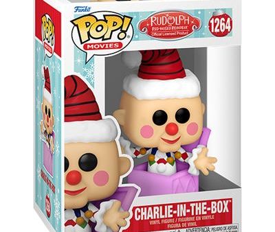 Funko Pop! Movies Figura de Vinyl Rudolph The Red-Nosed Reindeer: Charlie In The Box - 1264 For Cheap