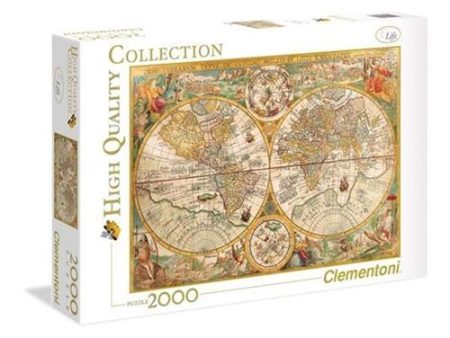 Puzzle Ancient Map 2000 Peças For Discount