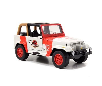 Réplica Jurassic Park Jeep Wrangler 1:32 For Discount