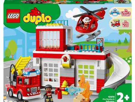 LEGO DUPLO Town 10970 Quartel dos Bombeiros e Helicóptero Sale