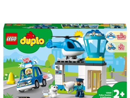 LEGO DUPLO Town 10959 Esquadra da Polícia e Helicóptero Cheap