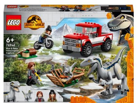 LEGO Jurassic World 76946 Captura dos Velociraptores Blue e Beta Online Sale