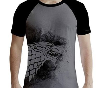 T-Shirt Game of Thrones: Stark - Tamanho L Hot on Sale