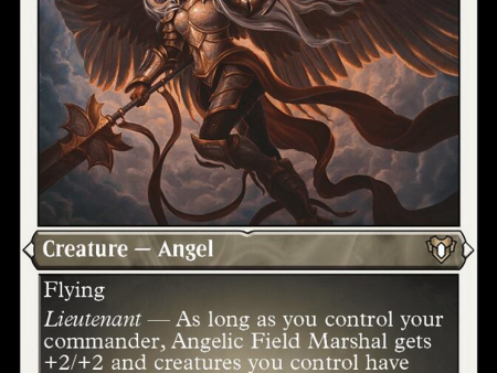 Angelic Field Marshal (Foil Etched) [Commander Masters] Online