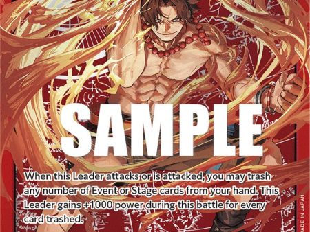 Portgas.D.Ace (Alternate Art) (Map) [Pillars of Strength] Cheap