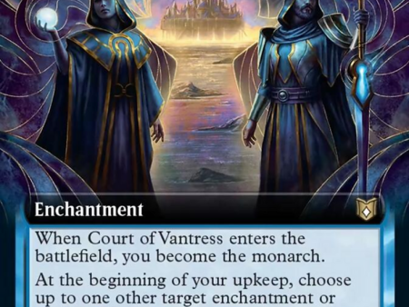 Court of Vantress (Extended Art) [Wilds of Eldraine Commander] Online Sale