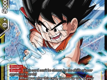 Explosive Spirit Son Goku (Championship Selection Pack 2023 Vol.2) (Silver Foil) (BT3-088) [Tournament Promotion Cards] on Sale