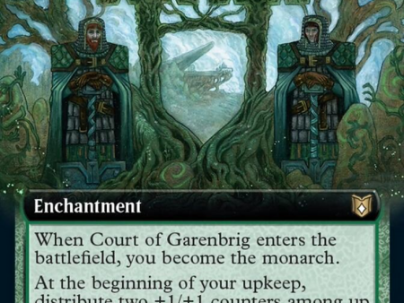 Court of Garenbrig (Extended Art) [Wilds of Eldraine Commander] Hot on Sale