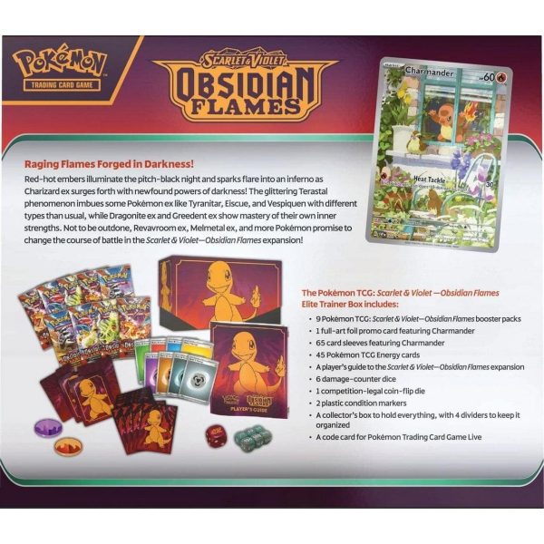 Scarlet & Violet: Obsidian Flames - Elite Trainer Box Online now