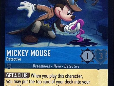 Mickey Mouse - Detective (8) [Promo Cards] Online now