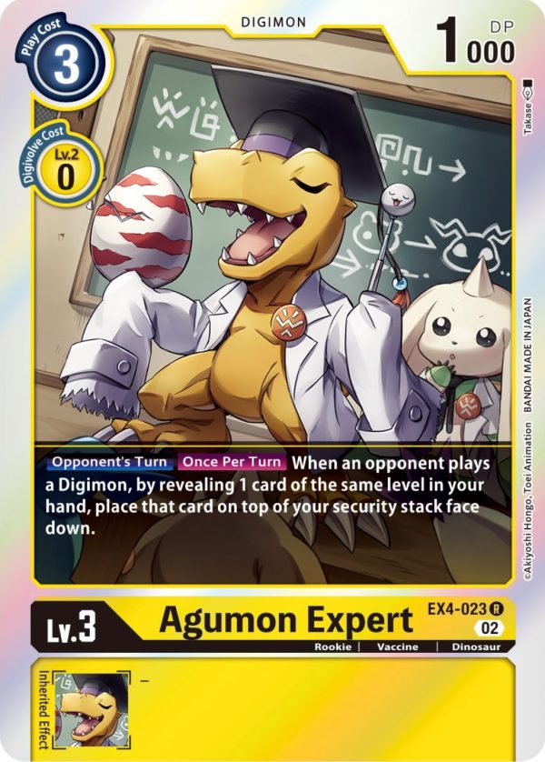 Agumon Expert [EX4-023] [Alternative Being Booster] Online Hot Sale