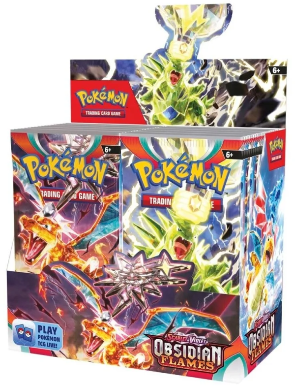 Scarlet & Violet: Obsidian Flames - Booster Box Hot on Sale