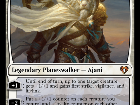 Ajani Steadfast [Commander Masters] For Discount