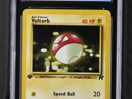 Voltorb 69 82 1st Edition Team Rocket CGC 9.5 4138860003 on Sale