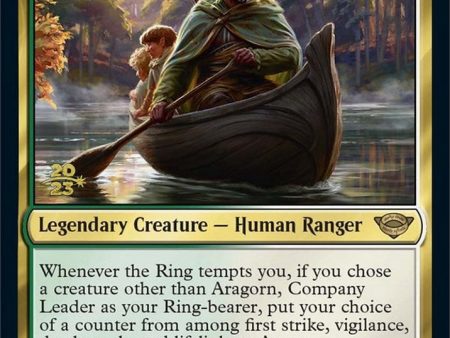 Aragorn, Company Leader [The Lord of the Rings: Tales of Middle-Earth Prerelease Promos] on Sale