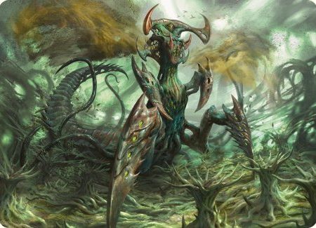 Zopandrel, Hunger Dominus Art Card [Phyrexia: All Will Be One Art Series] Discount