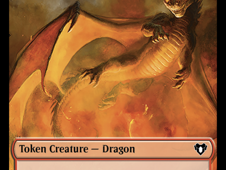 Dragon Token (20) [Commander Masters Tokens] Fashion