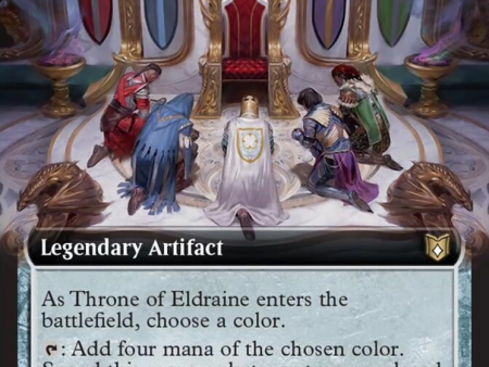 Throne of Eldraine (Extended Art) [Wilds of Eldraine Commander] Hot on Sale