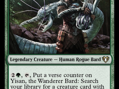 Yisan, the Wanderer Bard [Commander Masters] For Cheap