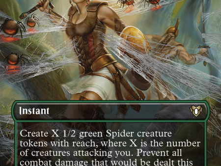 Arachnogenesis (Borderless Alternate Art) [Commander Masters] Discount