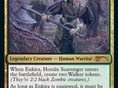 Enkira, Hostile Scavenger [Secret Lair: Universes Within] For Discount