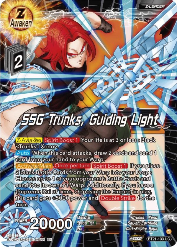 SSG Trunks, Guiding Light (BT21-133) [Wild Resurgence] Sale