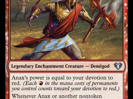 Anax, Hardened in the Forge [Commander Masters] Supply