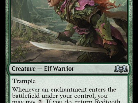 Redtooth Vanguard [Wilds of Eldraine] For Discount