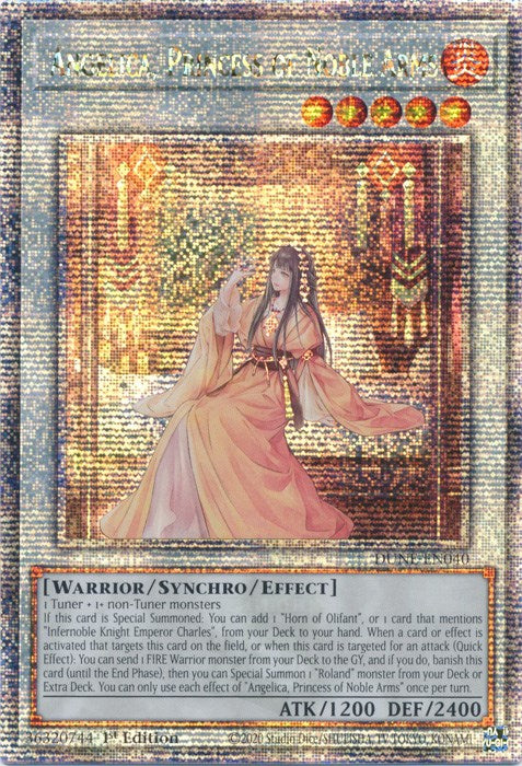 Angelica, Princess of Noble Arms [DUNE-EN040] Quarter Century Secret Rare For Cheap