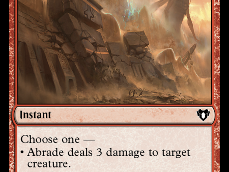 Abrade [Commander Masters] Cheap